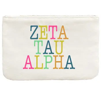 Colorblock Sorority Pouch