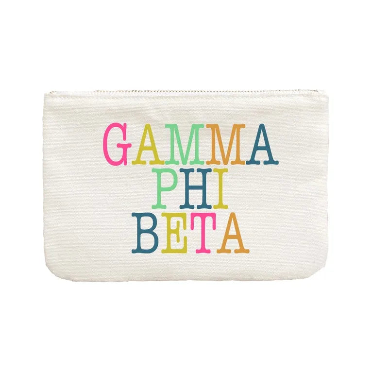 Colorblock Sorority Pouch