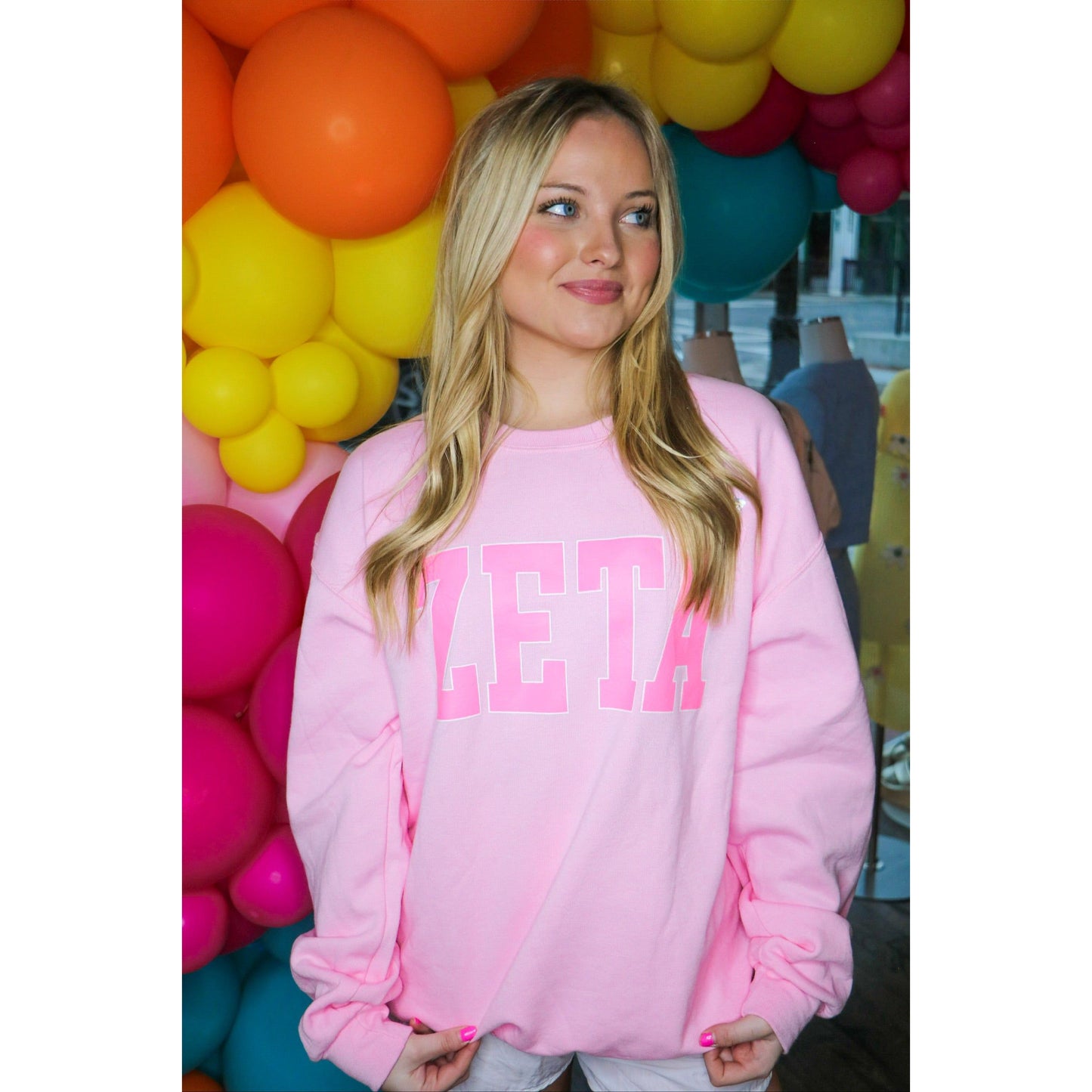 Pink Sorority Sweatshirt