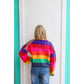 Somewhere Over the Rainbow Cropped Sweater