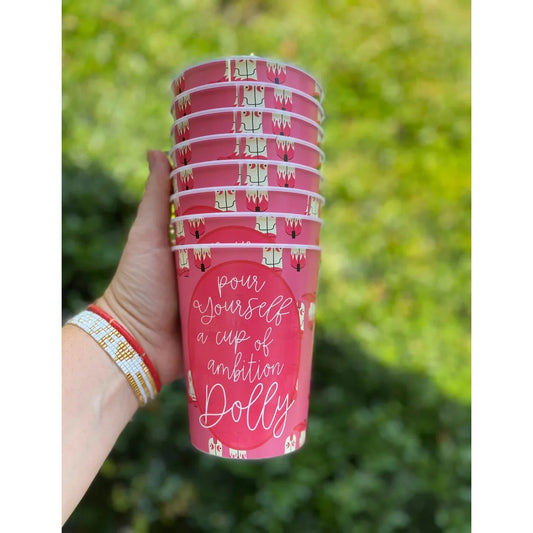 Dolly Parton Reusable Cups- Set of 6