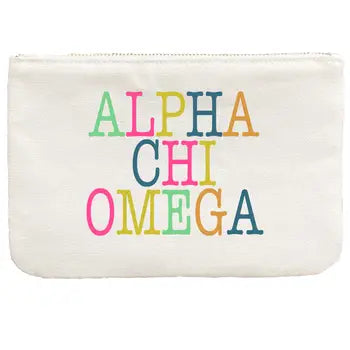 Colorblock Sorority Pouch