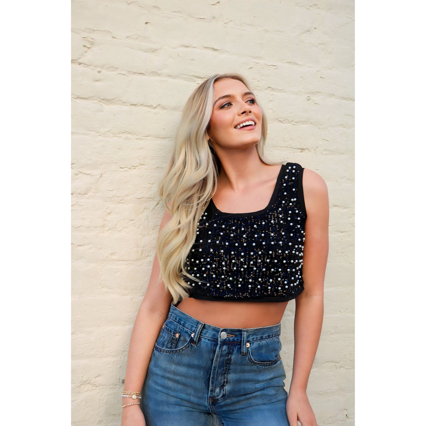 The Pearl Icon Crop Top