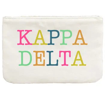 Colorblock Sorority Pouch