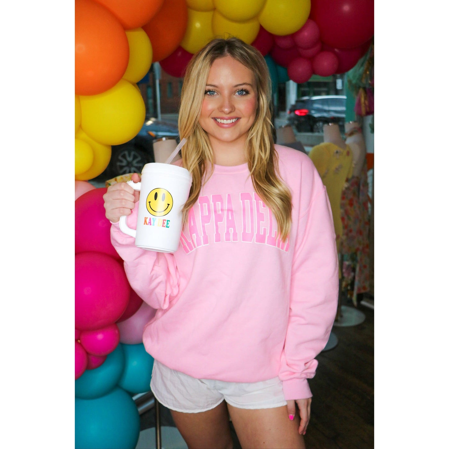 Pink Sorority Sweatshirt