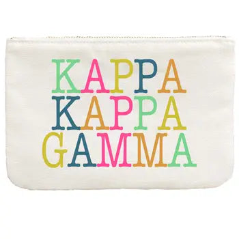 Colorblock Sorority Pouch