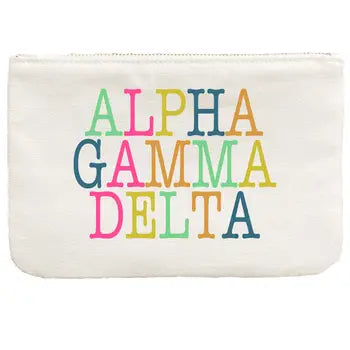 Colorblock Sorority Pouch