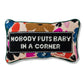 Furbish Needlepoint Pillow