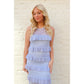 Tangled Up In Blue Lace Midi