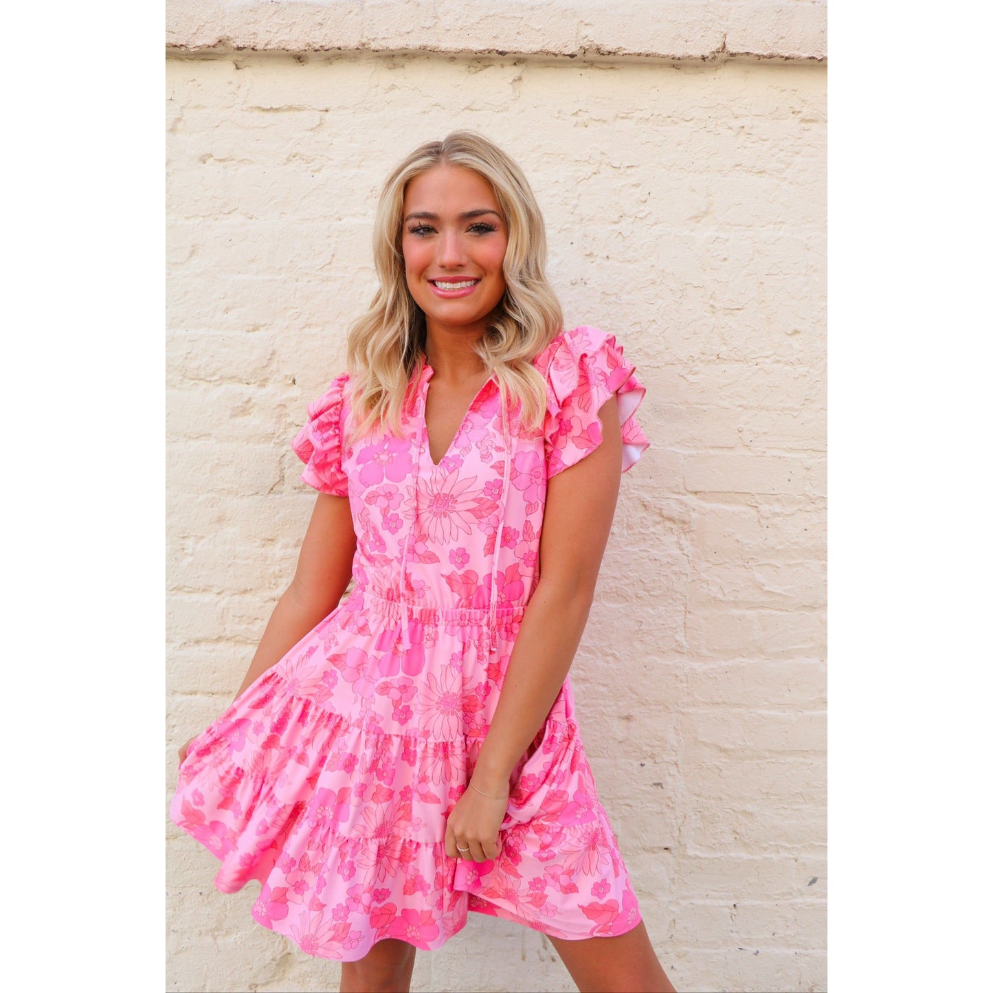 The Maeve Dress in Groovy Aloha