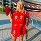 Football Player Gauze Dress