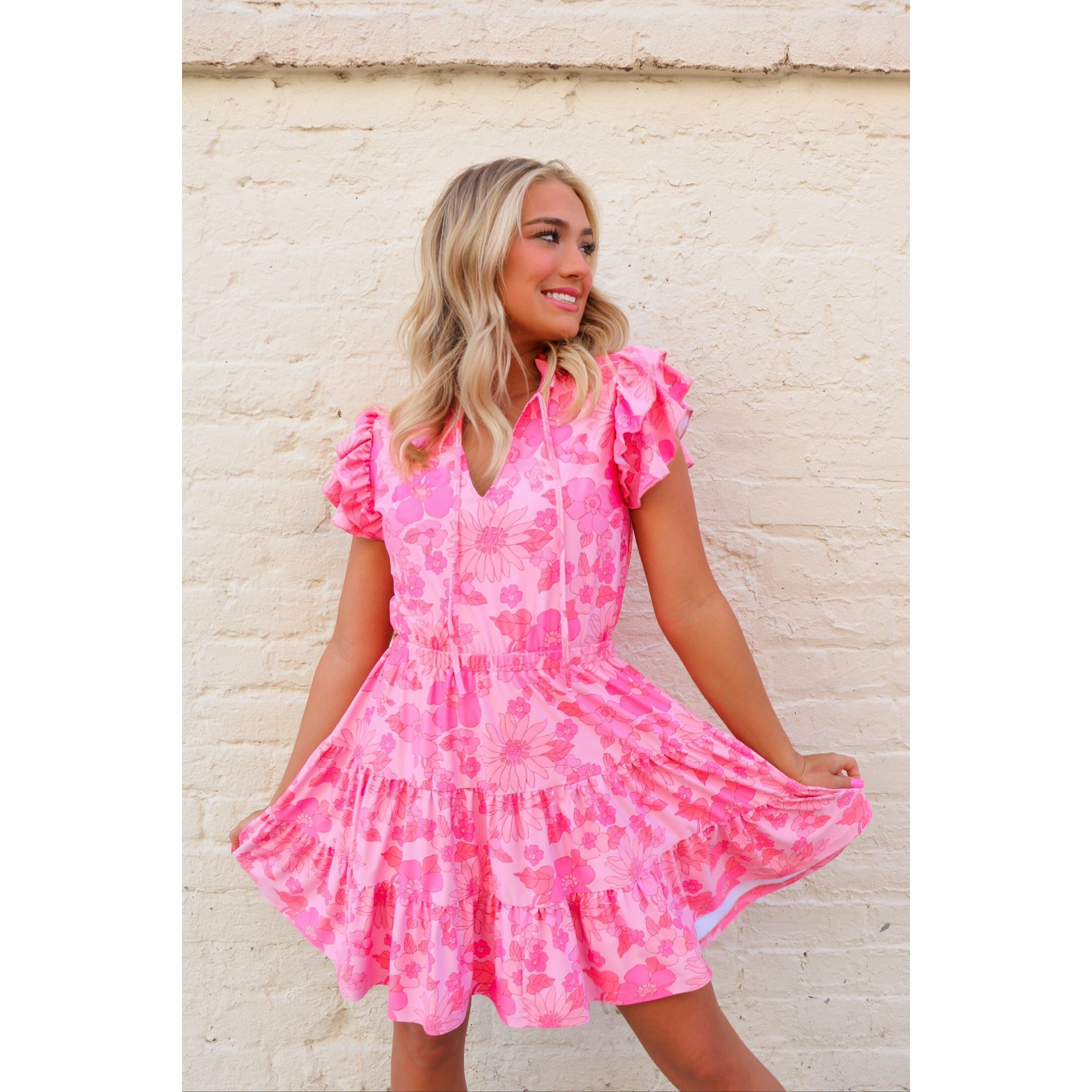 The Maeve Dress in Groovy Aloha – The Indigo Child