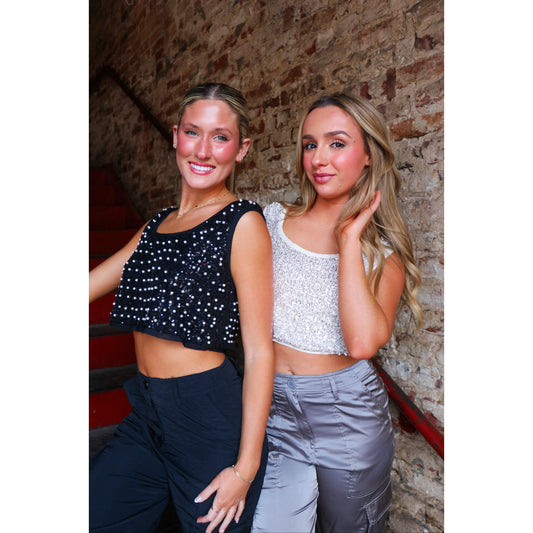 The Pearl Icon Crop Top