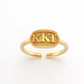Athena Greek Ring