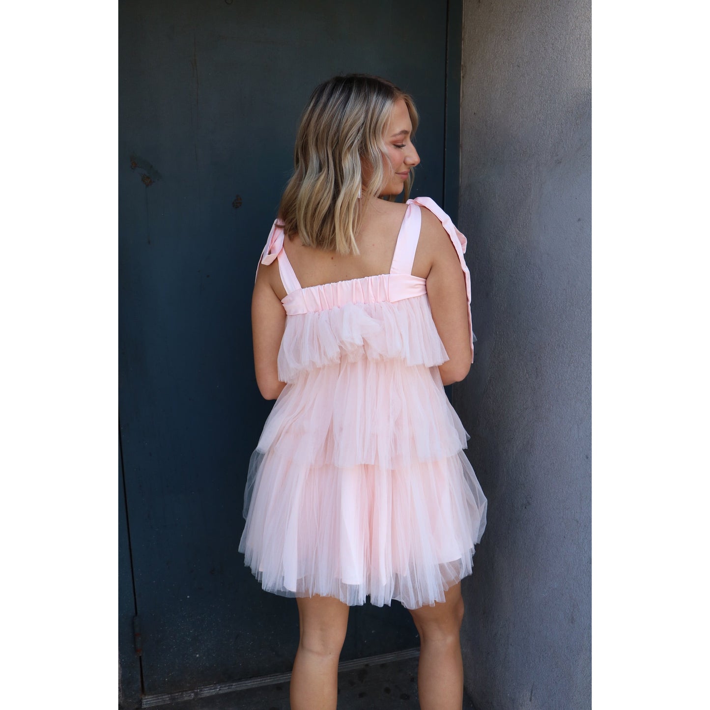 The Tiered Tiara Tulle Dress