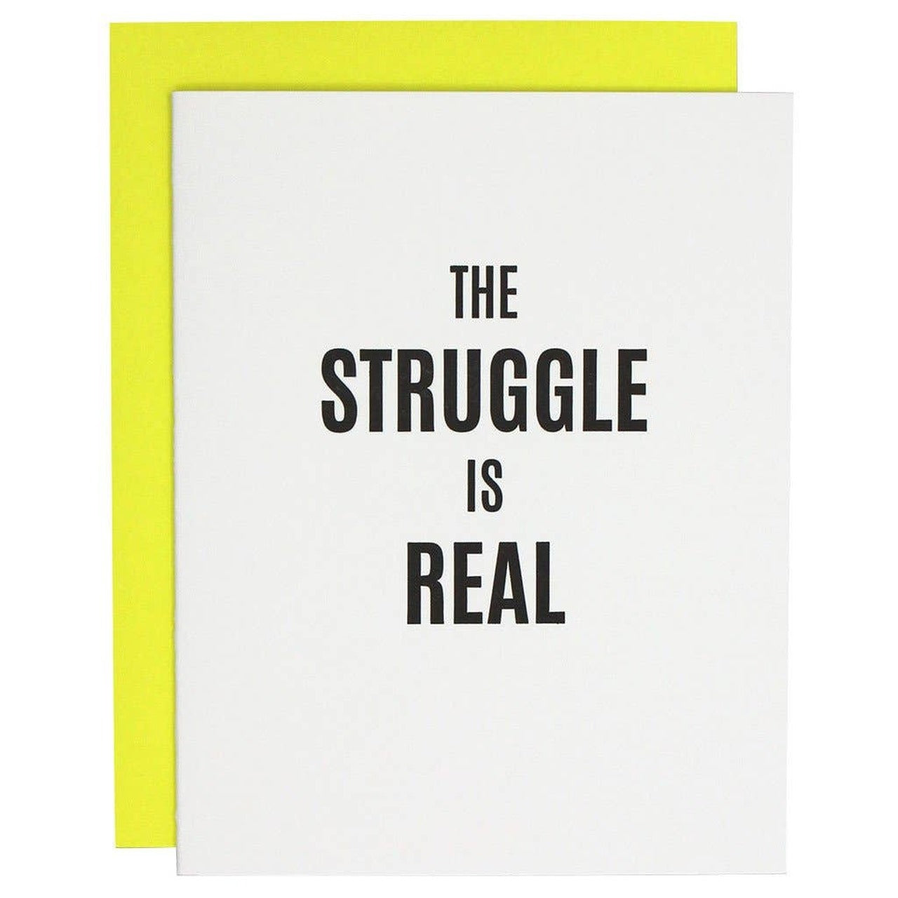 The Struggle Card