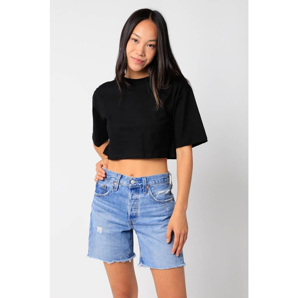 The Cool Your Jets Crop Tee