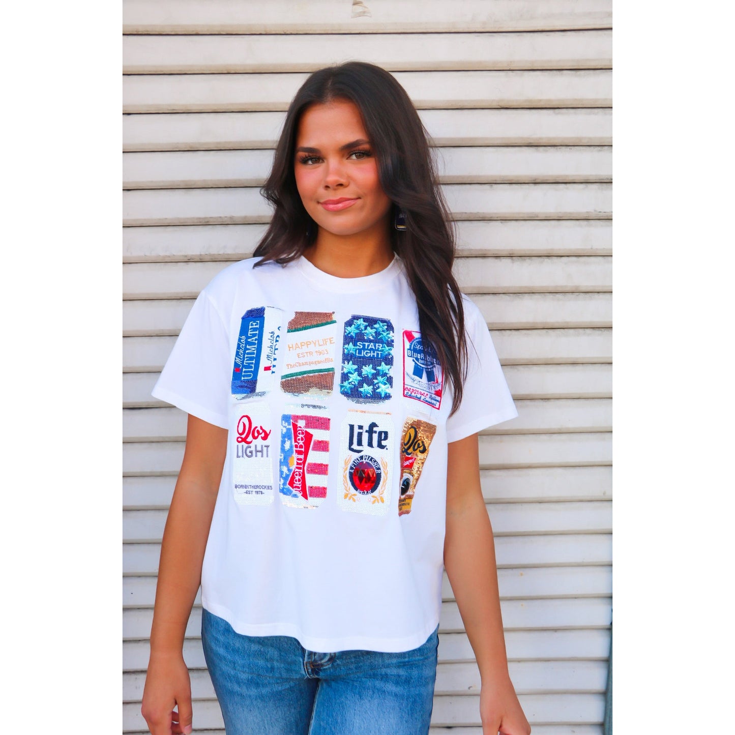 Red, White, & Beer Tee
