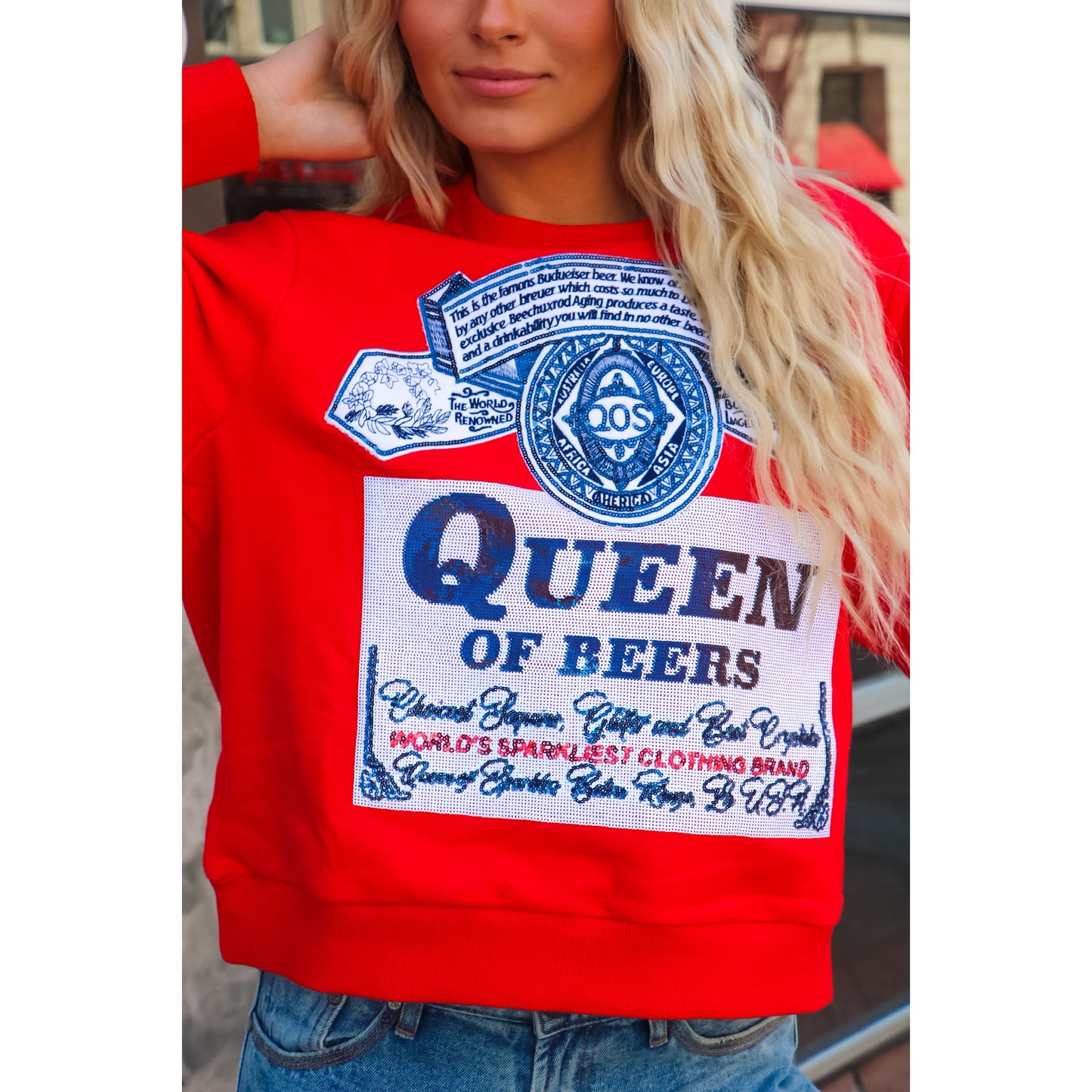 Queen of Beers Pullover