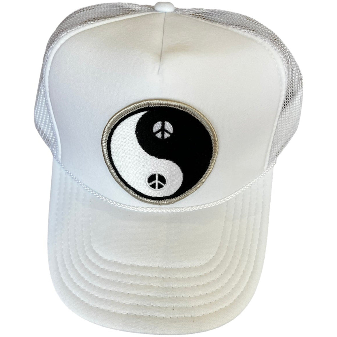 Yin Yang Peace Patch Hat
