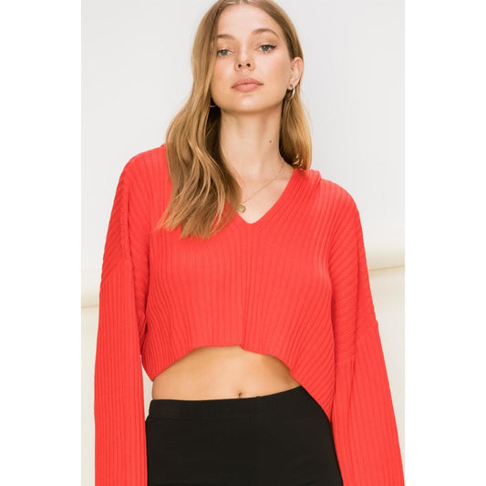 The Creswell Cropped Knit Top